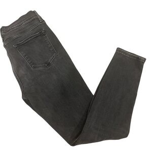 Women’s FRAME Black Weathered Le High Skinny Jeans Ankle Size 29